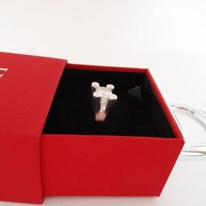 UNO DE 50 Silver Tone Ring